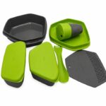 ترکیبات ست ظروف کمپینگ Crivit مدل Camping Dining Set