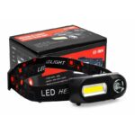 جعبه هدلامپ شارژی دوگانه KX-1804