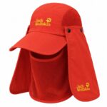 کلاه کوهنوردی سه‌تکه Jack Wolfskin قرمز نارنجی