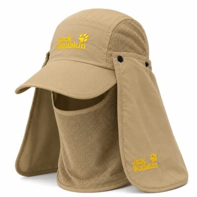 کلاه کوهنوردی سه‌تکه Jack Wolfskin کرم تیره