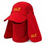کلاه کوهنوردی سه‌تکه Jack Wolfskin قرمز