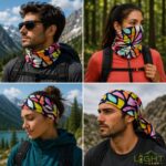 لایف استایل دستمال سر تابستانه Risa مدل نگاره 15